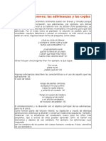 Adivinanzas y coplas breves de la tradición oral