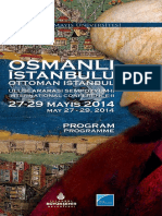 Osmanli Istanbulu 2014 Program PDF