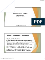 Proses Industri Kimia Metanol PDF