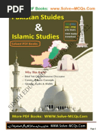 WT - Pakistan Studies and Islamic Studies Past Papers MCQs CSS PMS NTS