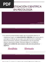 La Investigación Científica en Psicología