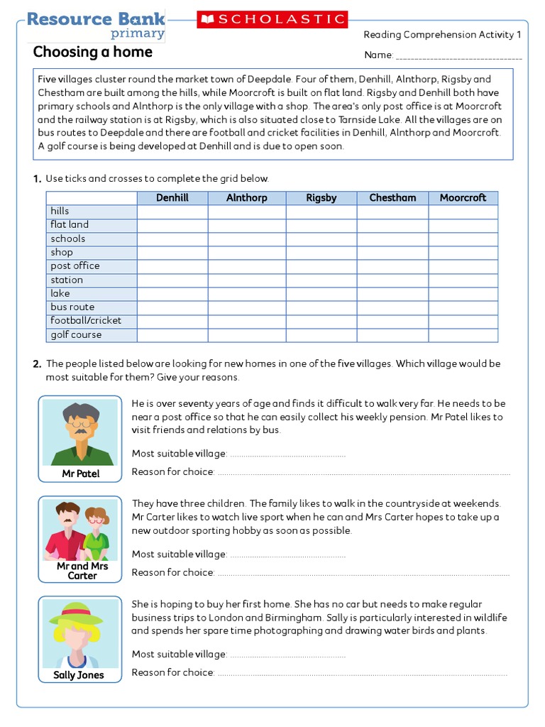 Reading Hub Activities Final 1941912 | PDF | Books | Cereals