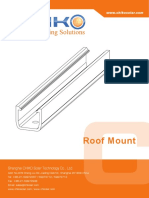 Affordable Roof Mount Solar System for Metal Roofs