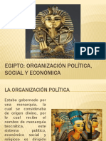 3 Egipto, Organización Política, Social y Económica