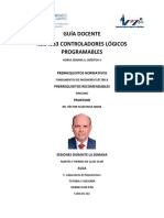 Guía Docente Controles Lógicos Programables 2020 1 Sem PDF