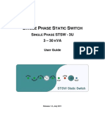 Static Switch Single Phase 3U 3-30kVA a