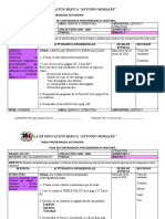 Planificación Educativa Por Emergencia Sanitaria Por Covid-19