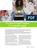 Por qué el papel prospera en un mundo digital