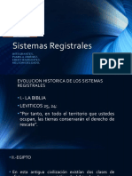 Sistemas Registrales