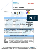 Alcohol Industrial (MSDS)