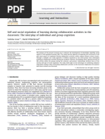 Self and Social Regulation of Learning During Collaborative Activities in The Classroom