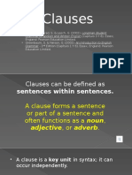 Clauses Types With Audio