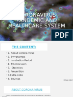 Coronavirus Pandemic and Healthcare System: Emilija Kojić