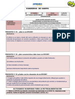 Cuaderno de Campo 4to Semana 6