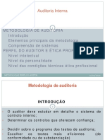 Metodologia e Perfil Do Auditor