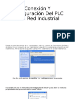 Conexión Y Configuración Del PLC A La Red