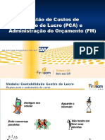 Firsteam - Treinamento - Lupo - Gestão de Custos PCA e FM