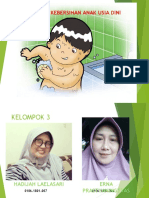 Presentasi Toilet Training, Mandi, Sikat Gigi