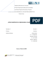 Criptomonedas y La Politica Fiscal