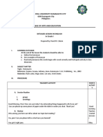 Detailed Lesson Plan in Grade 4 - SPEECH