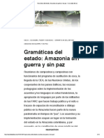 Gramaticas Del Estado - Amazonia Sin Gue