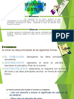 Resumen y Sintesis PDF