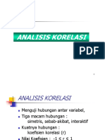 Analisis Korelasional PDF