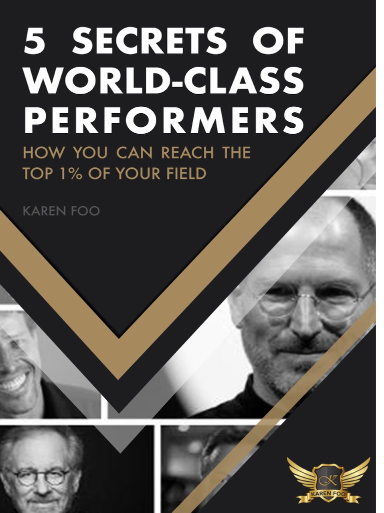 5 Secrets of World Class Performers | PDF