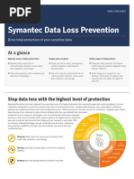 Symantec Data Loss Prevention: at A Glance