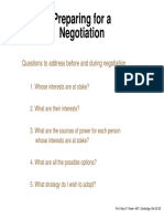 Proposal 4 - Preparation For Negotiation PDF