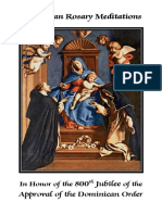 Dominican Rosary Meditations: 800 Jubilee Approval of The Dominican Order