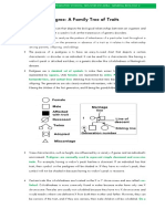 Pedigree Analysis Hand-Out