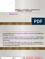 Carbohidratos: producción, reacciones y clasificación