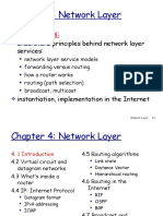 Chapter 4: Network Layer