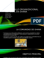 Desarrollo Organizacional Comunal en Ghana