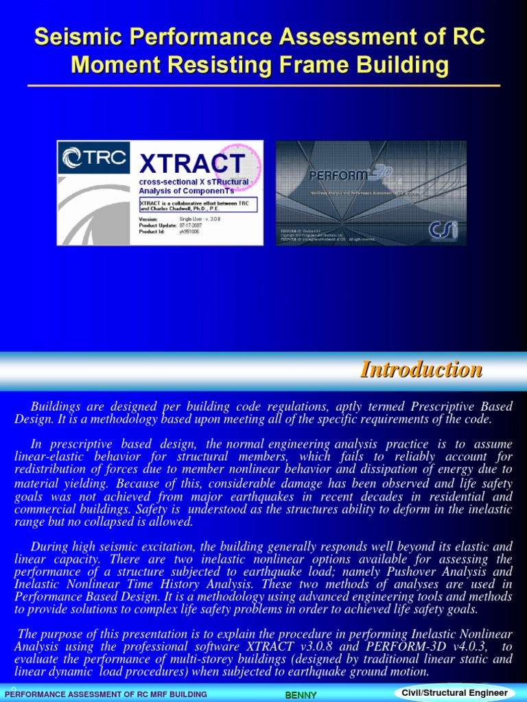 Seismic Performance Presentation | PDF | Strength Of Materials ...