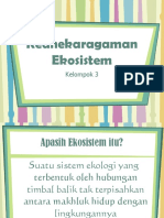 Ekosistem, Keanekaragaman Ekosistem, Penggolongan Ekosistem