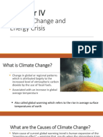 Chapter 4 - Climate Change and Energy Crisis
