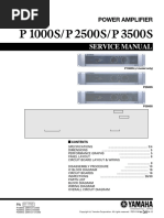 Service Manual: Power Amplifier