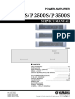 Service Manual: Power Amplifier