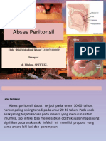 Abses Peritonsil