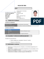 Hoja de vida ingeniero mecánico CV Christian Patricio Vele Sigcha