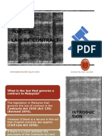 Topic 2 Law of Contract