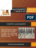 ALMACENAMIENTO, EMBALAJE Y MANEJO DE MATERIALES.ppt