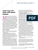 Improving Your Smile With Dental Veneers