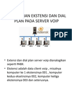 Pengertian Ekstensi Dan Dial Plan Pada Server Voip