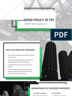 Dividend Policy at FPL: GROUP 20:assignment 1