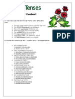 Present Perfect: A - Fill in The Gaps With The Present Perfect in The Affirmative Form
