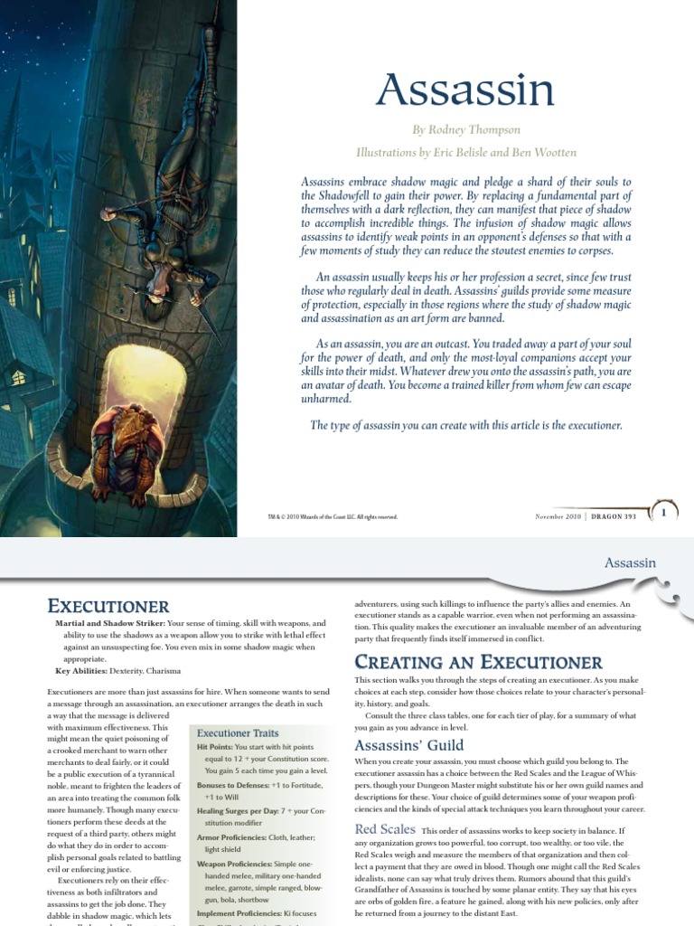 D intelligence overview