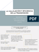 Tarea 12 - La Regulación y Ficiencia de La Transmisión